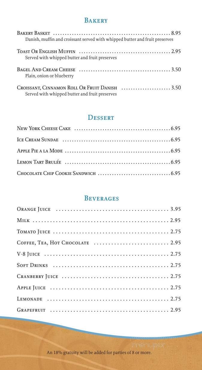 Menu page 8