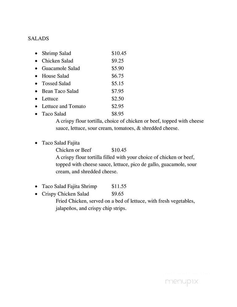 Menu page 2