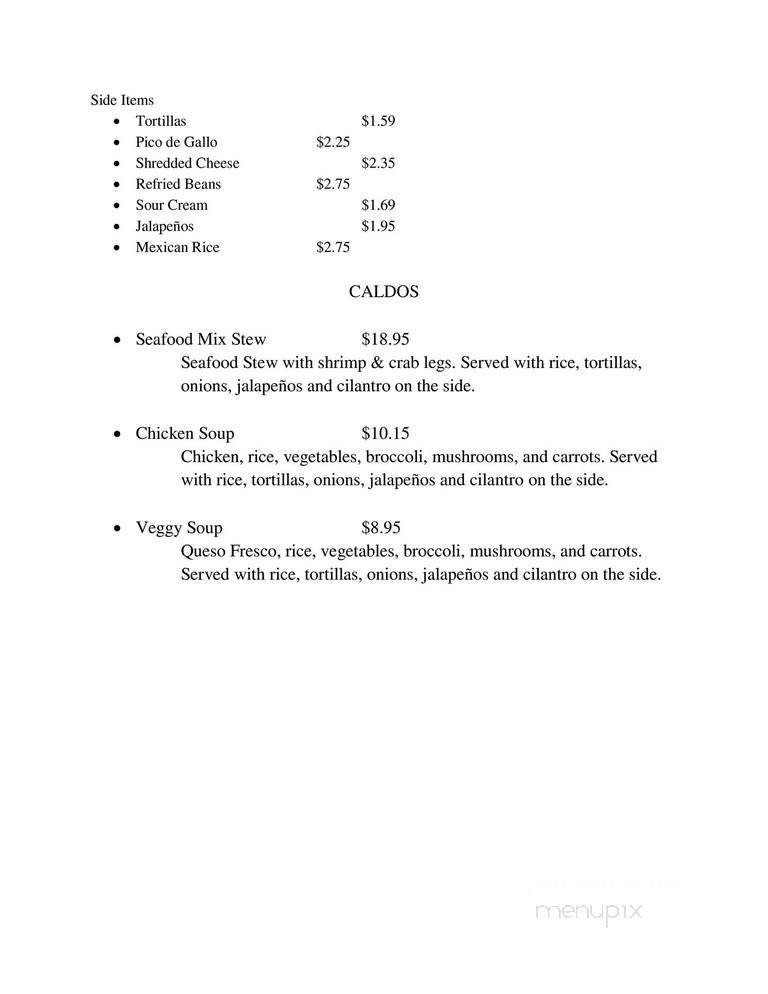 Menu page 3