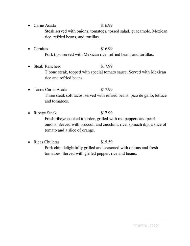 Menu page 17