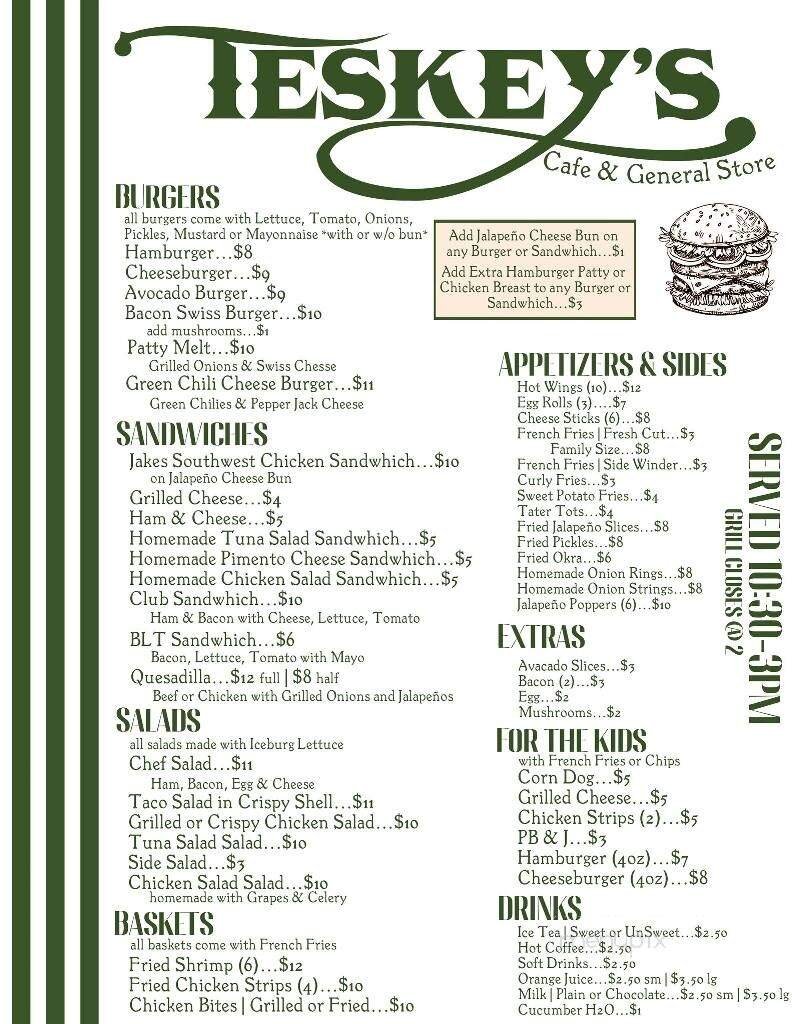 Menu page 1