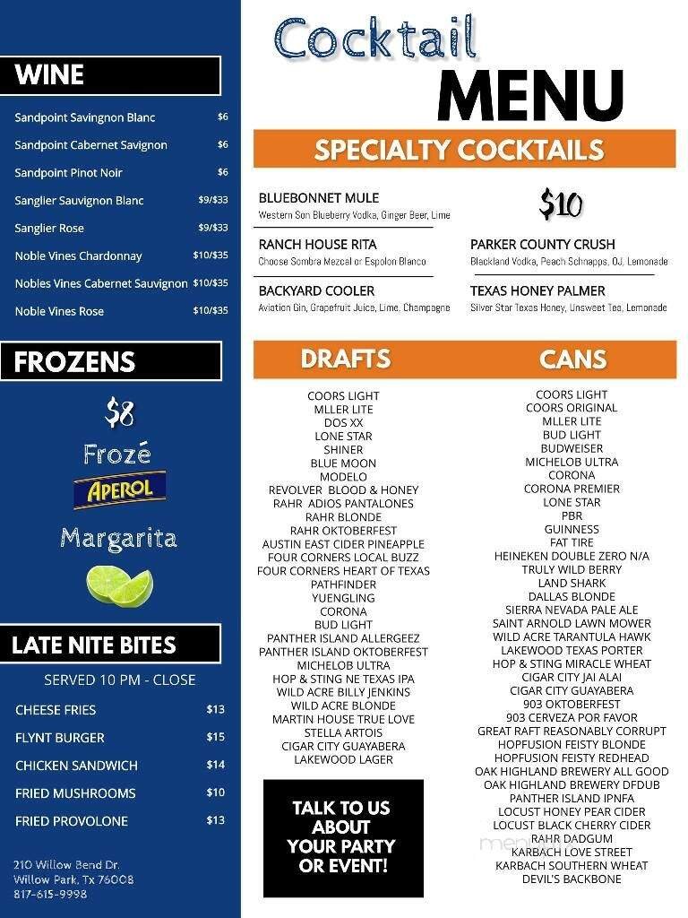 Menu page 2