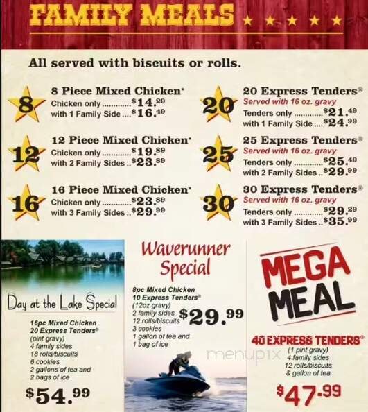 Menu page 2