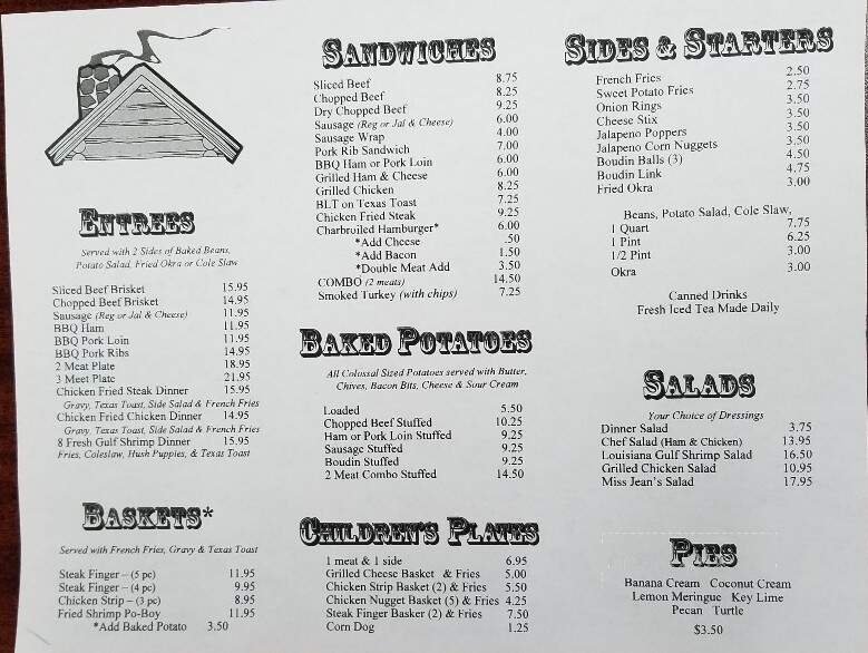 Menu page 1