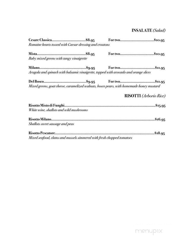 Menu page 2
