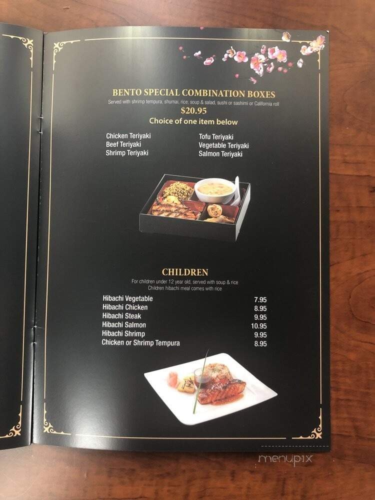 Menu page 1
