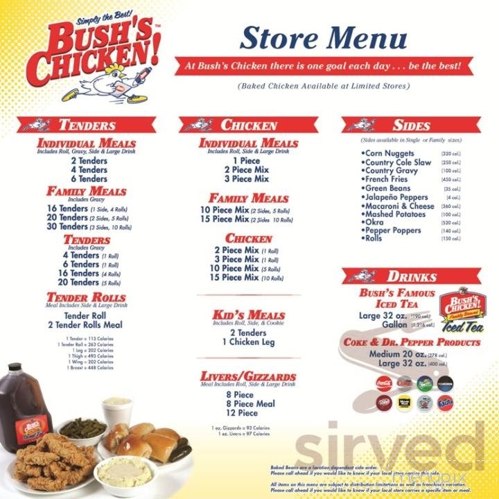 Menu page 1