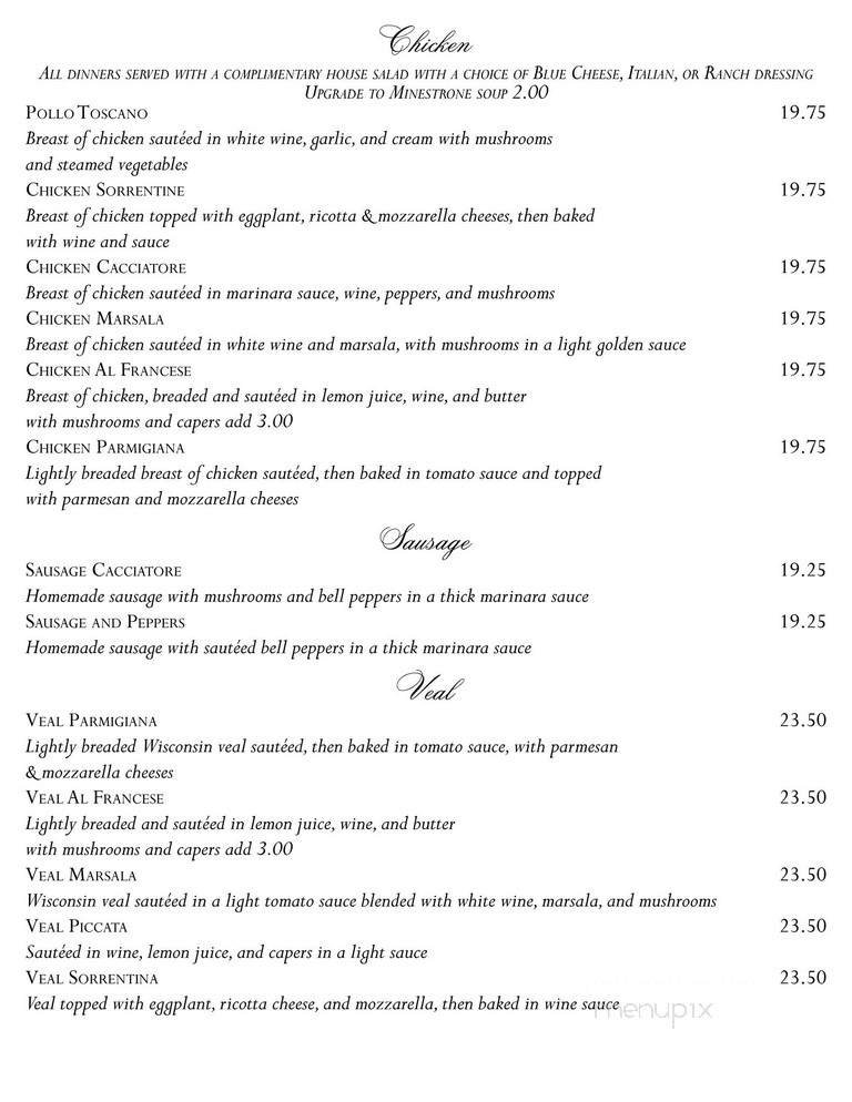 Menu page 2