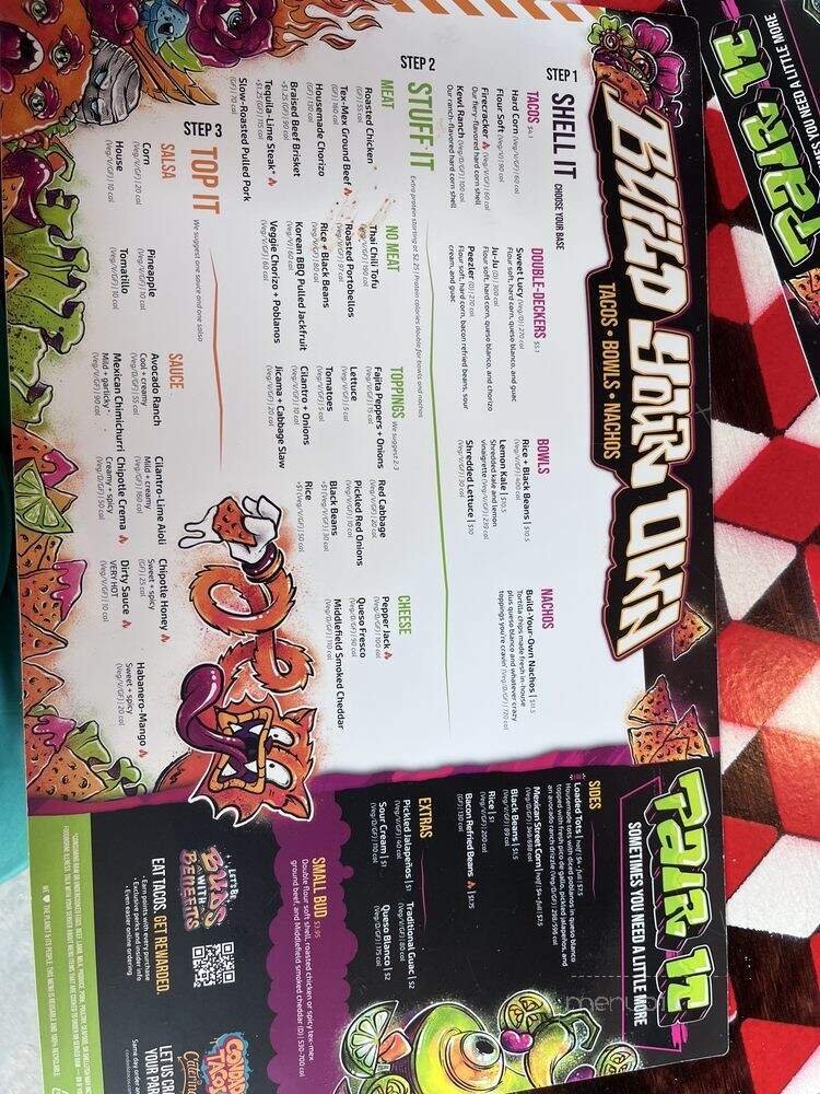 Menu page 2
