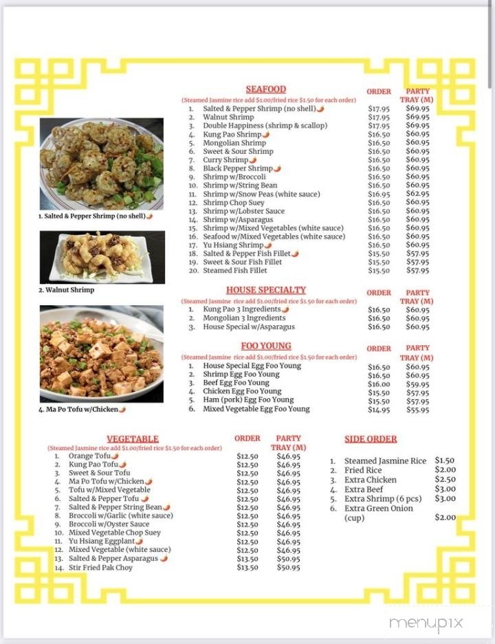 Menu page 2