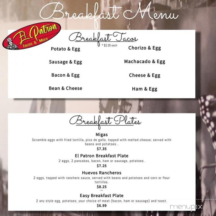 Menu page 2