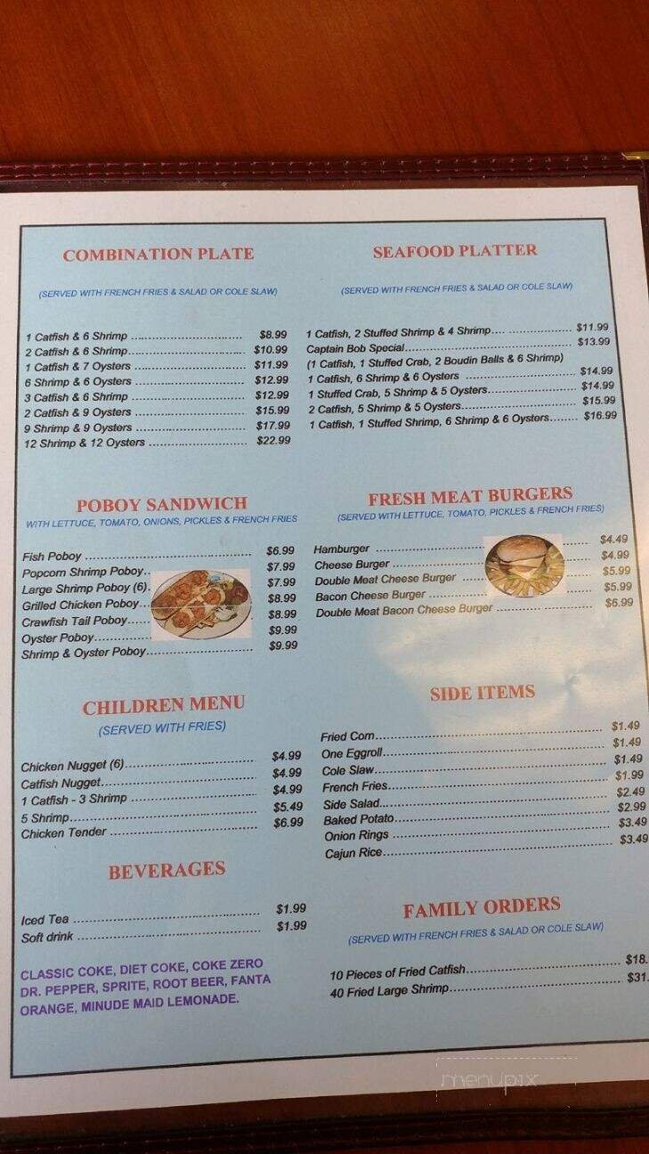 Menu page 1