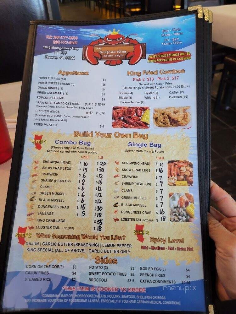 Menu page 2