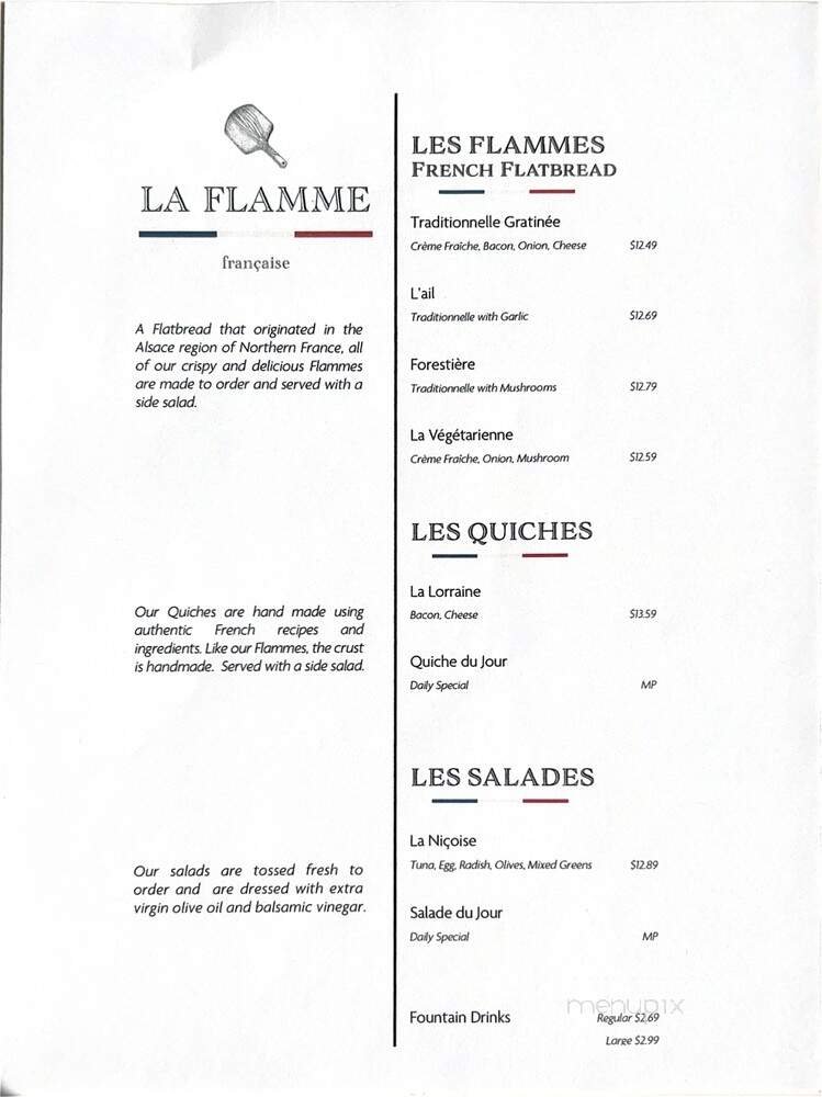 Menu page 1