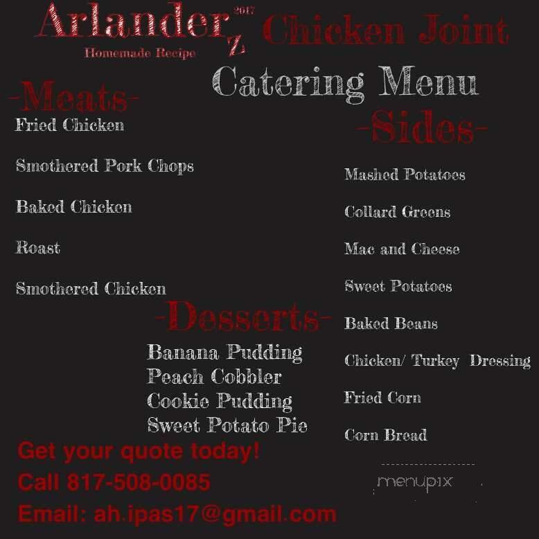 Menu page 2