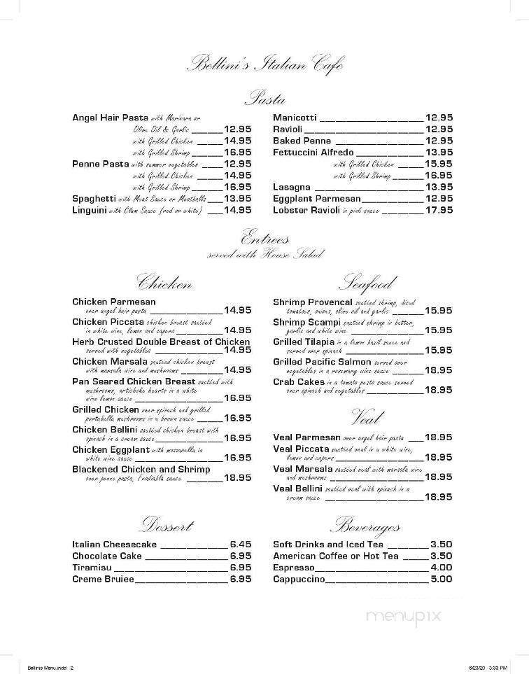 Menu page 2