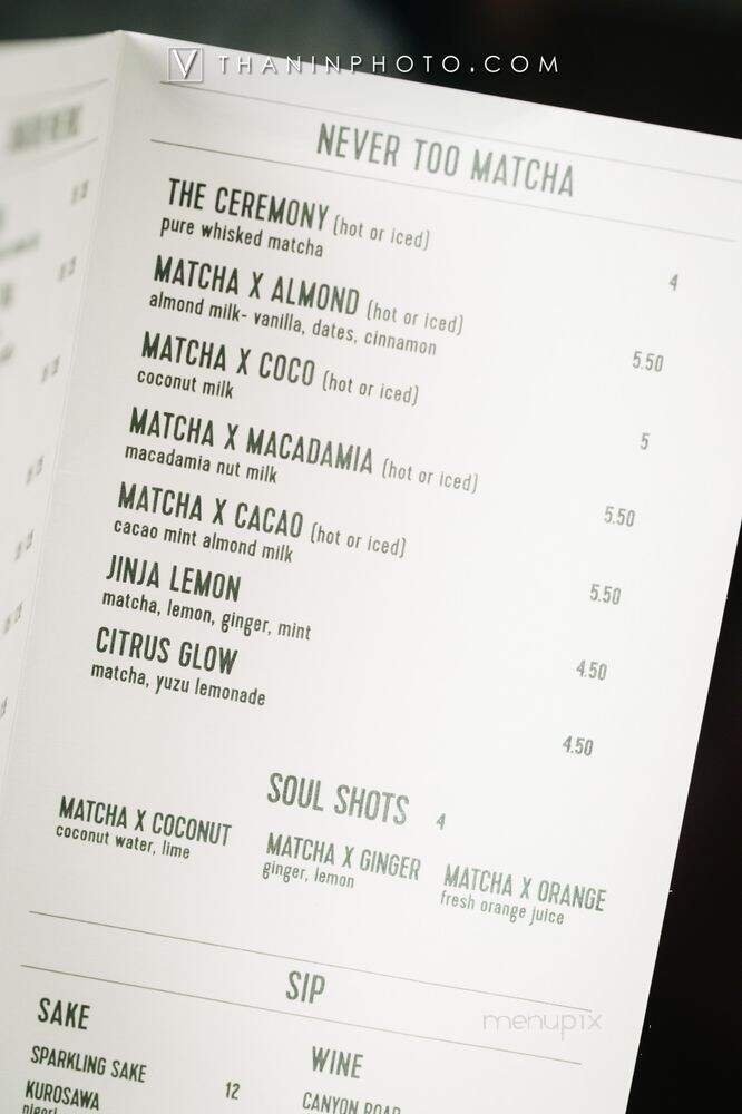 Menu page 2