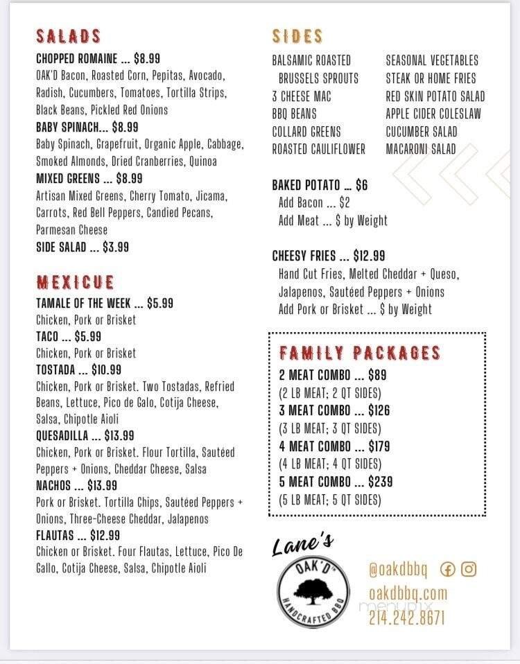 Menu page 2