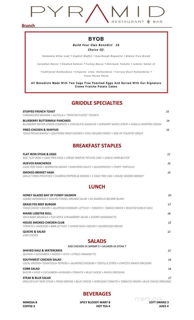Menu page 1