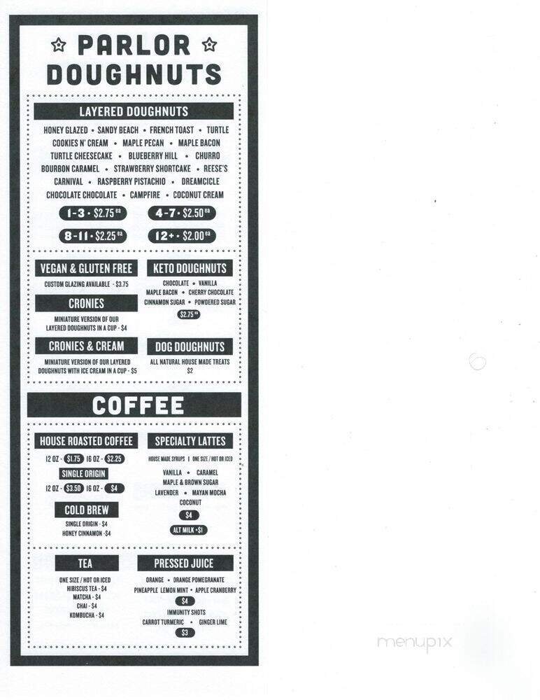 Menu page 6