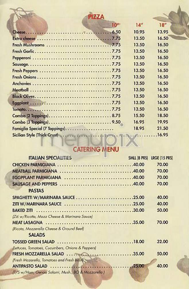 Menu page 2