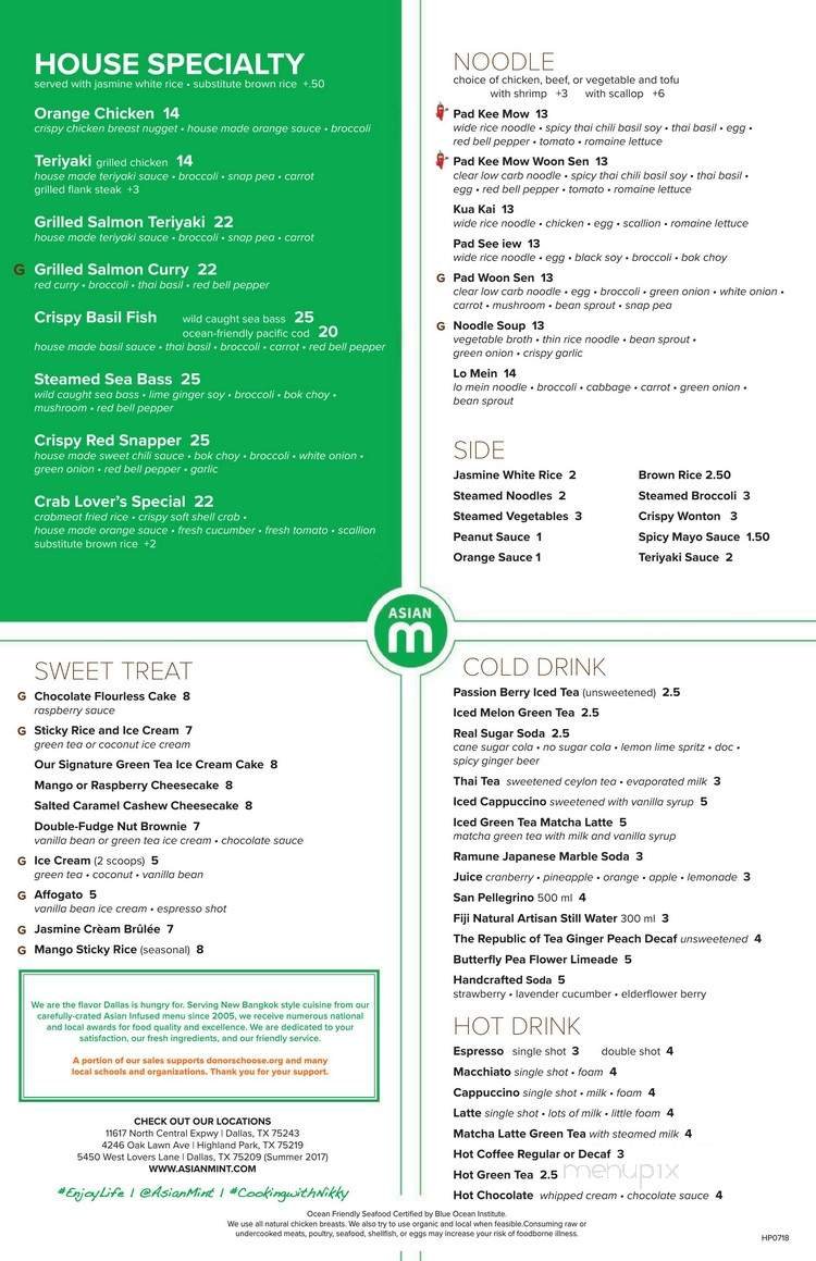 Menu page 2