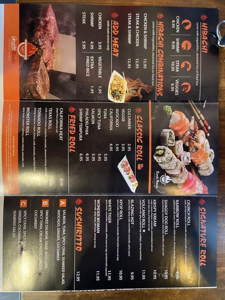 Menu page 2