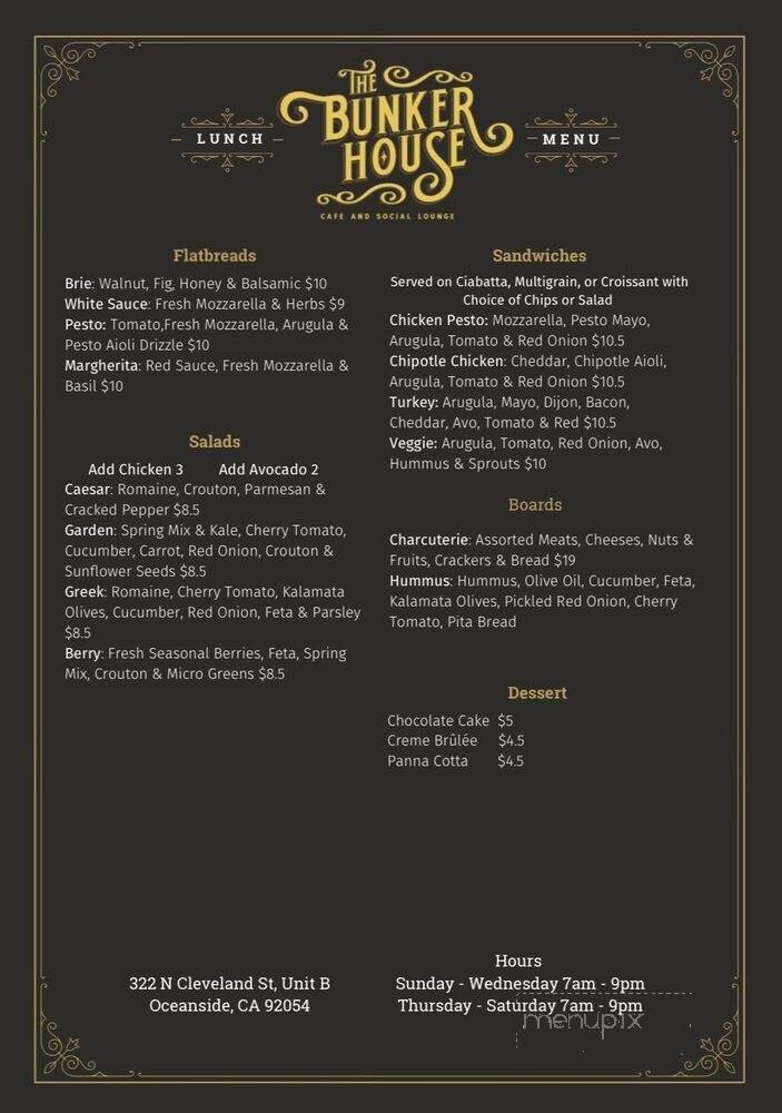 Menu page 2