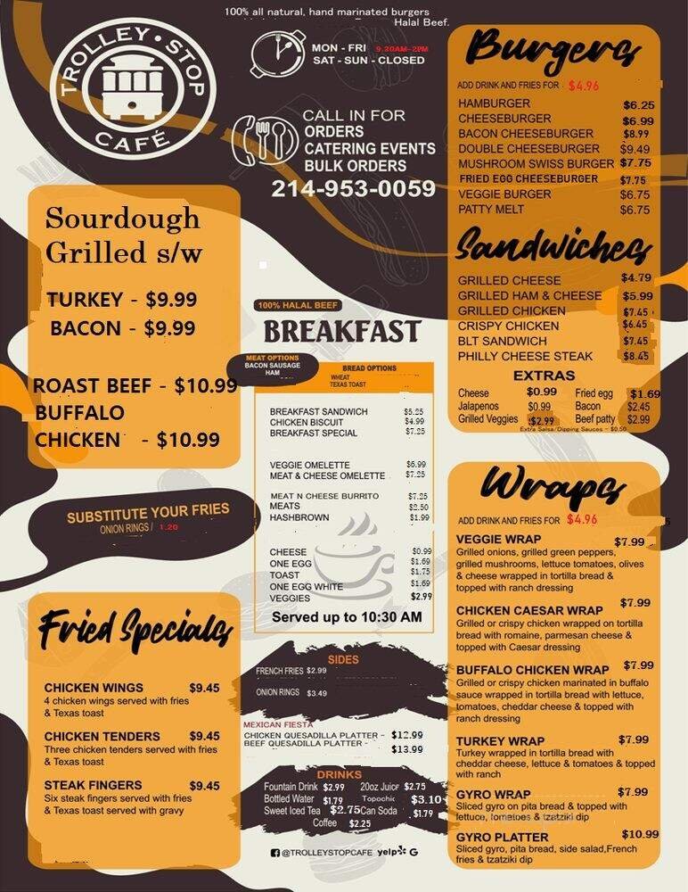 Menu page 1
