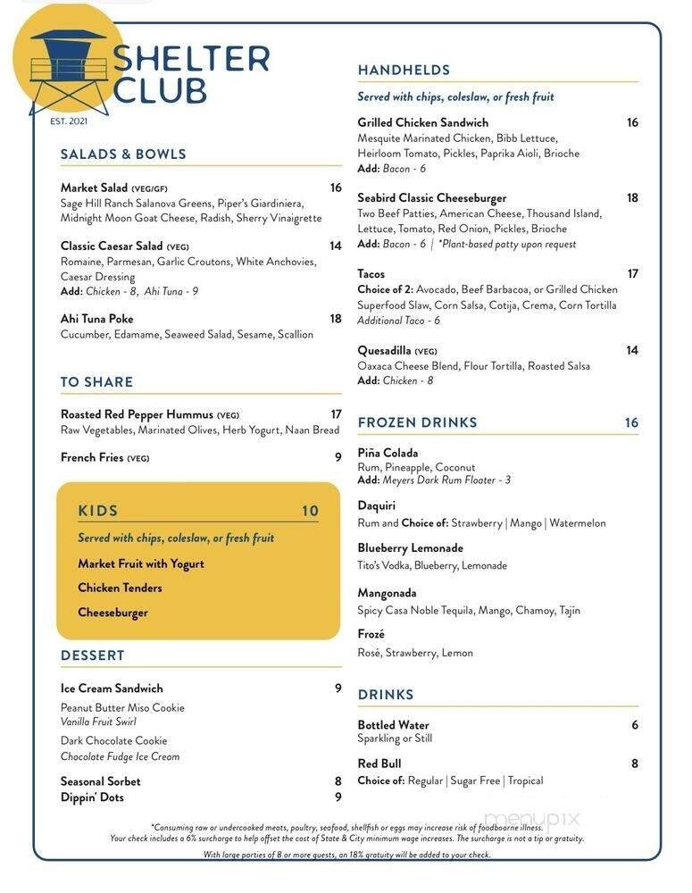Menu page 2