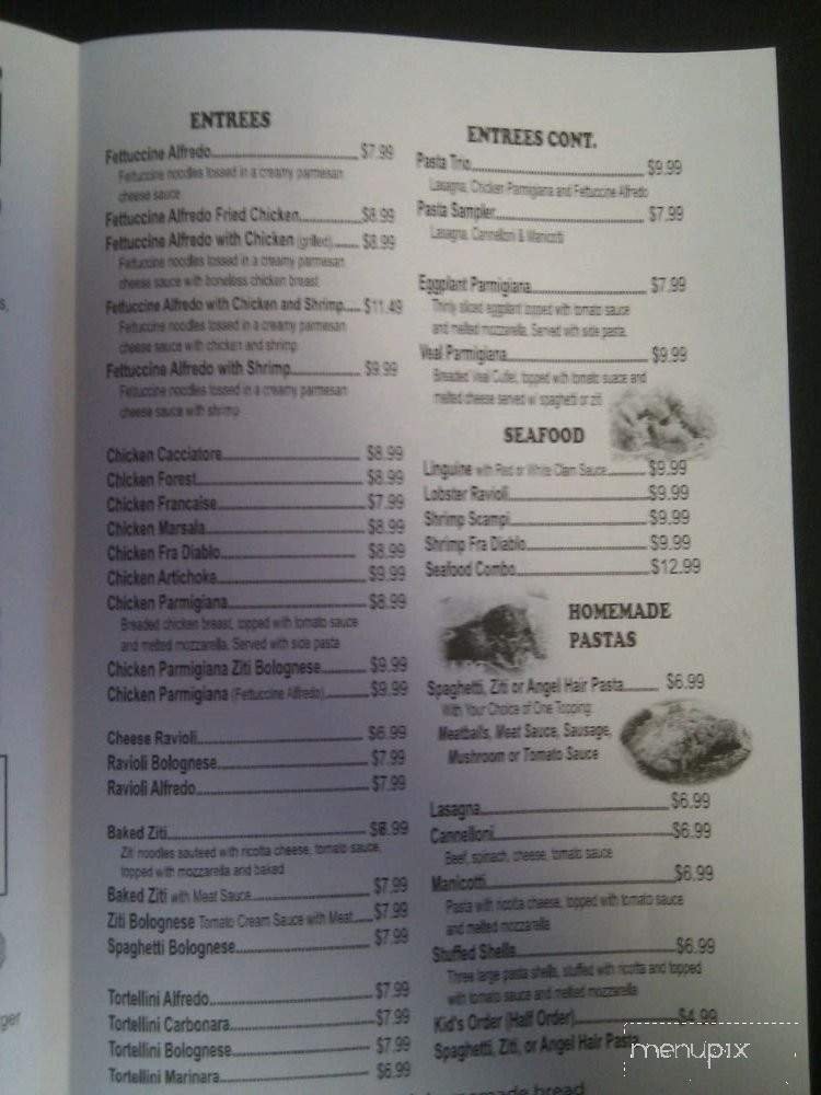 Menu page 2