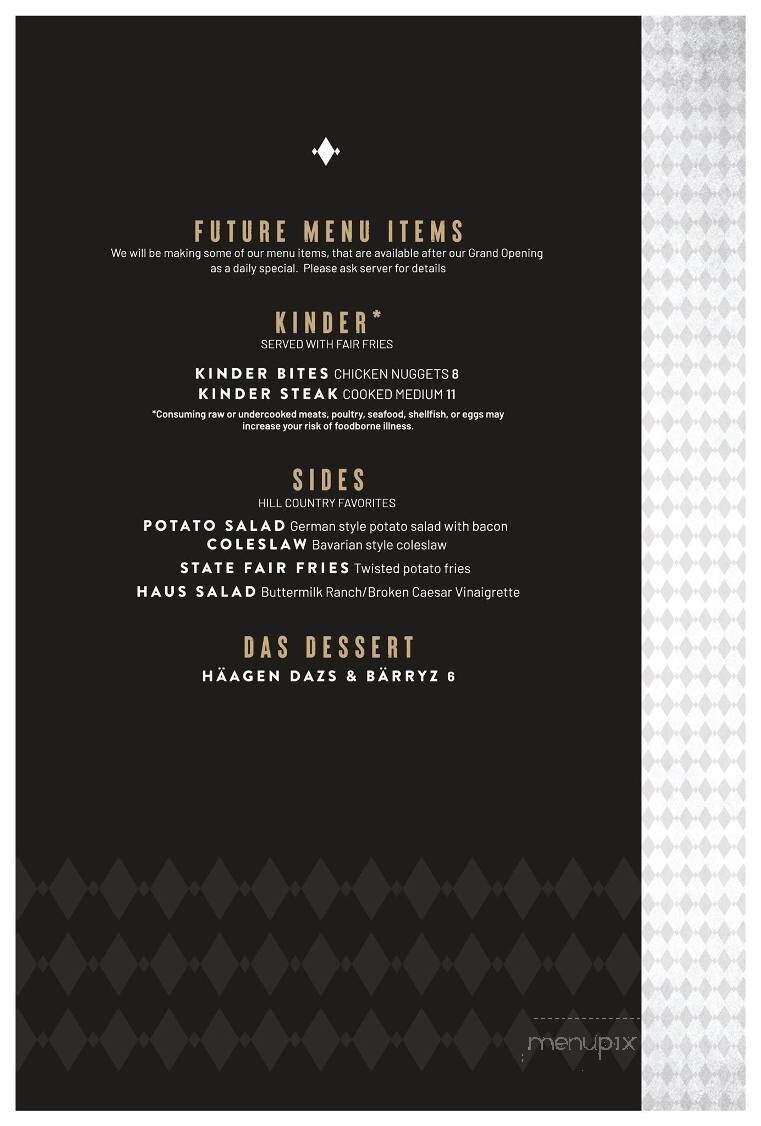 Menu page 2