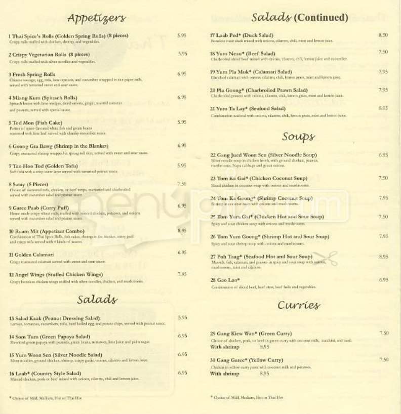 Menu page 2