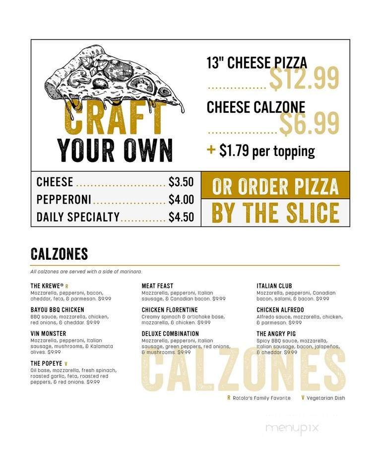 Menu page 2