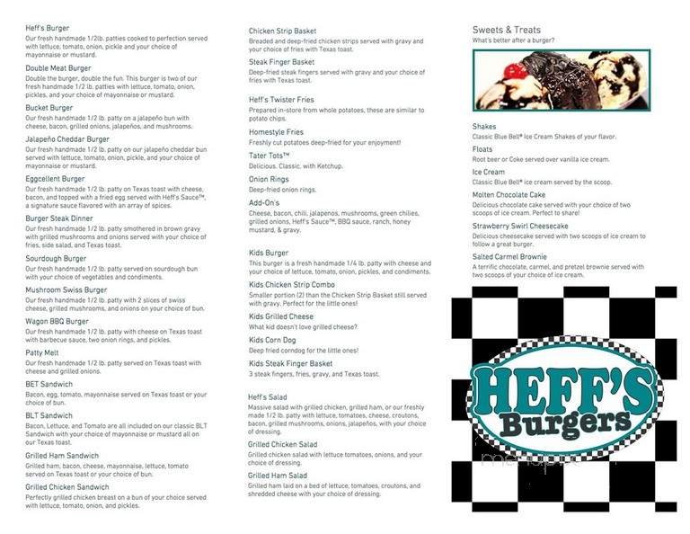Menu page 1