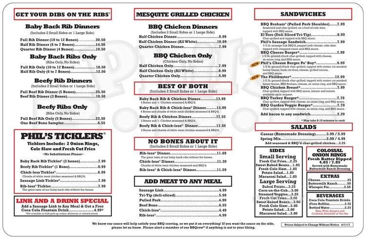 Menu page 2