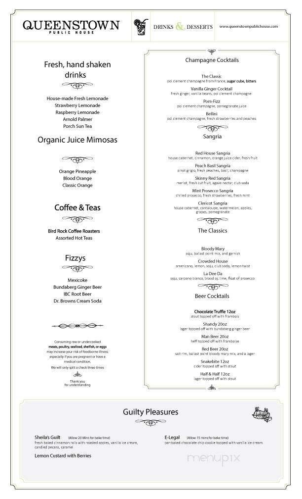 Menu page 2