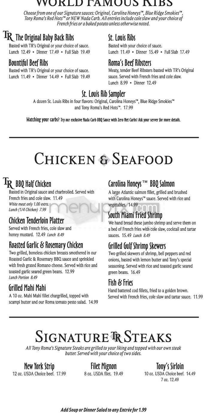 Menu page 2