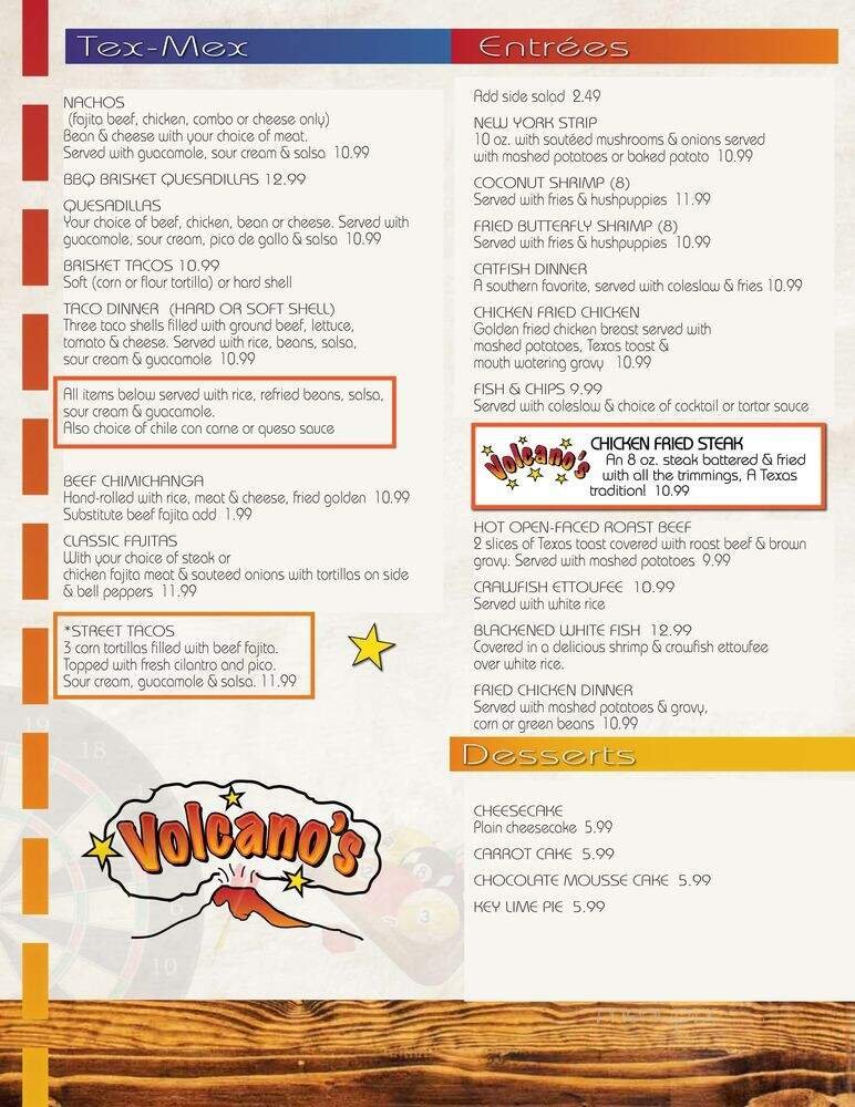 Menu page 2