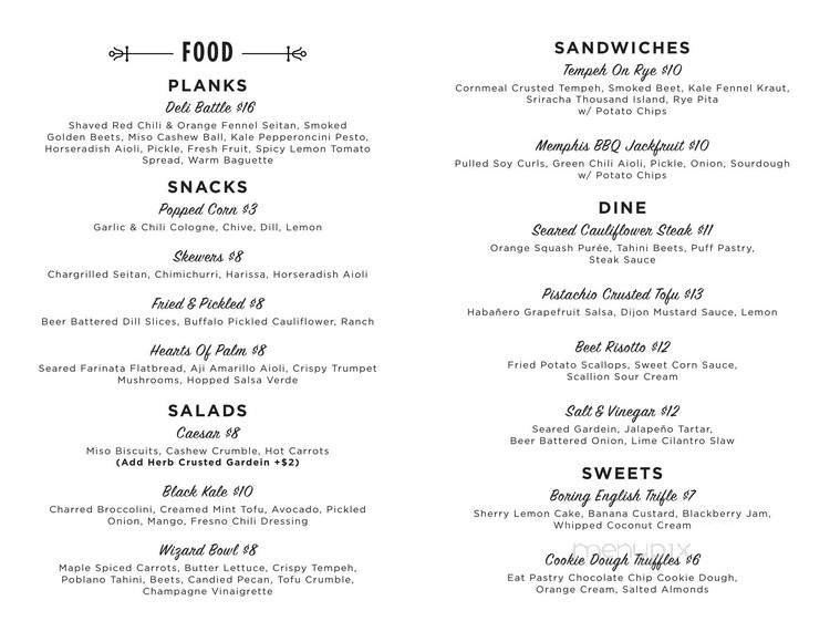 Menu page 3