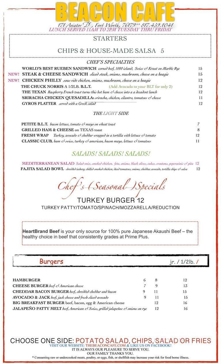 Menu page 2