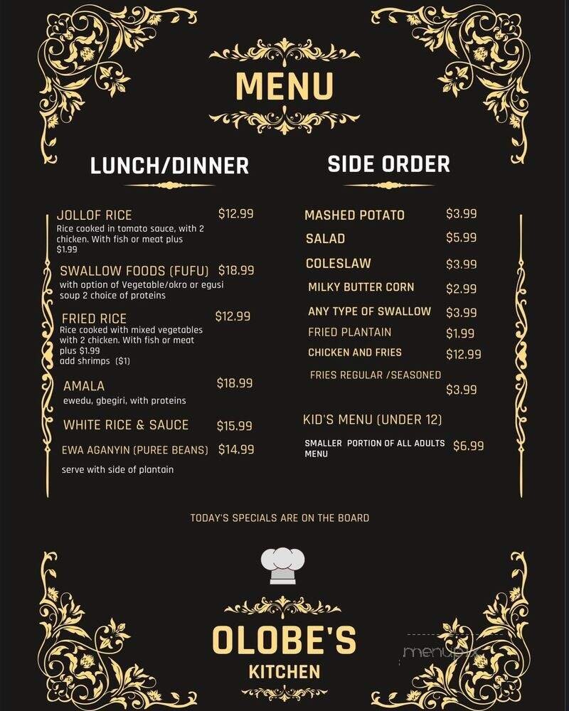 Menu page 2