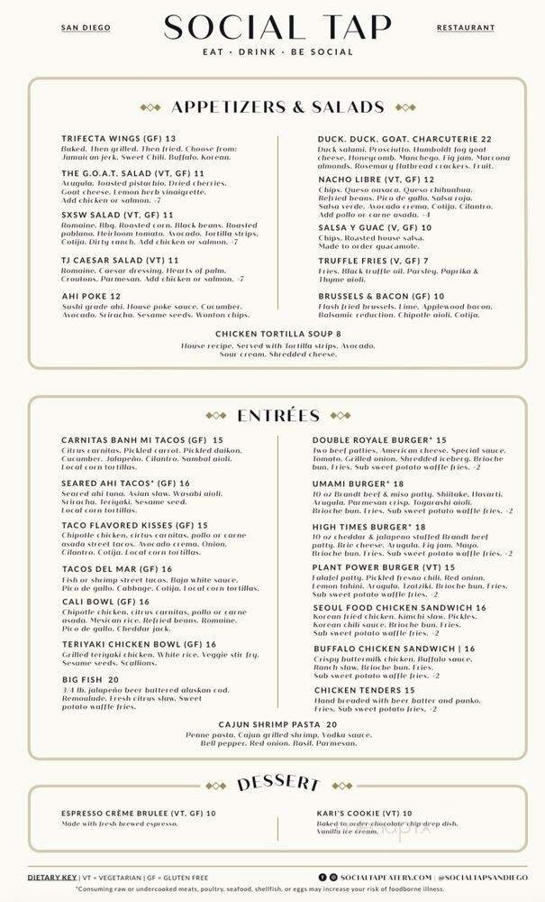 Menu page 2