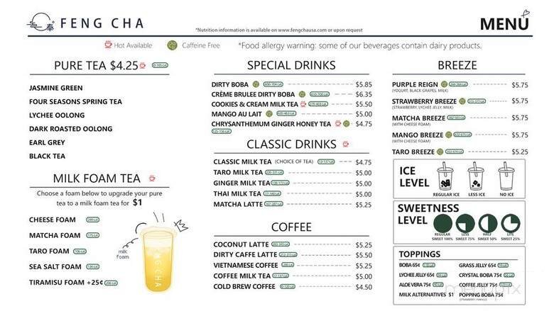Menu page 2
