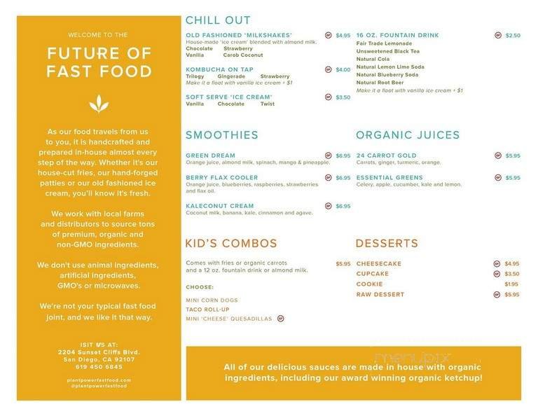 Menu page 2