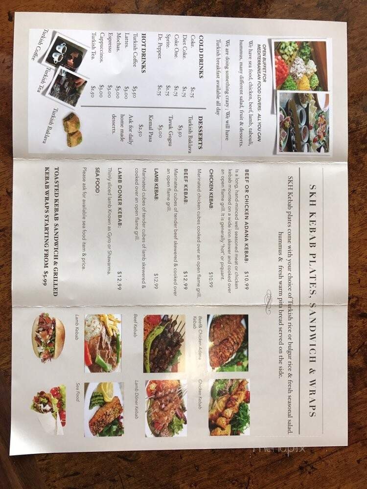 Menu page 2