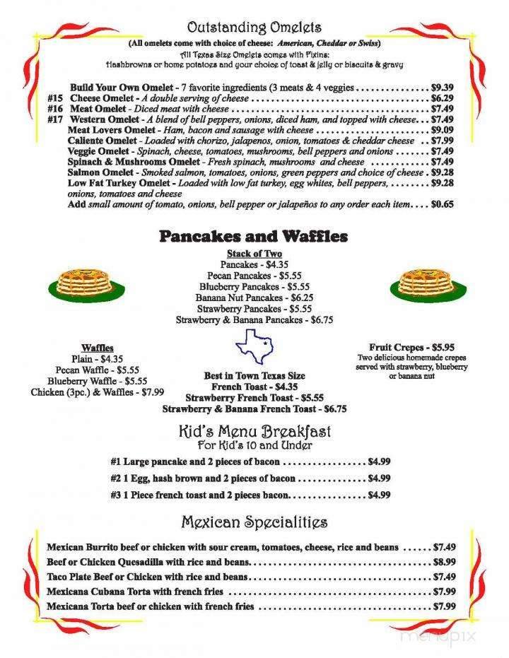 Menu page 2