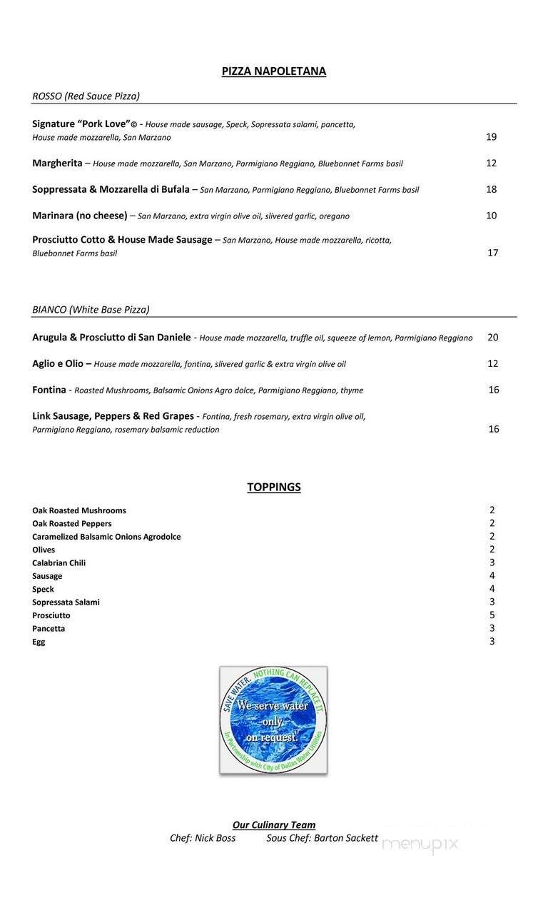 Menu page 2