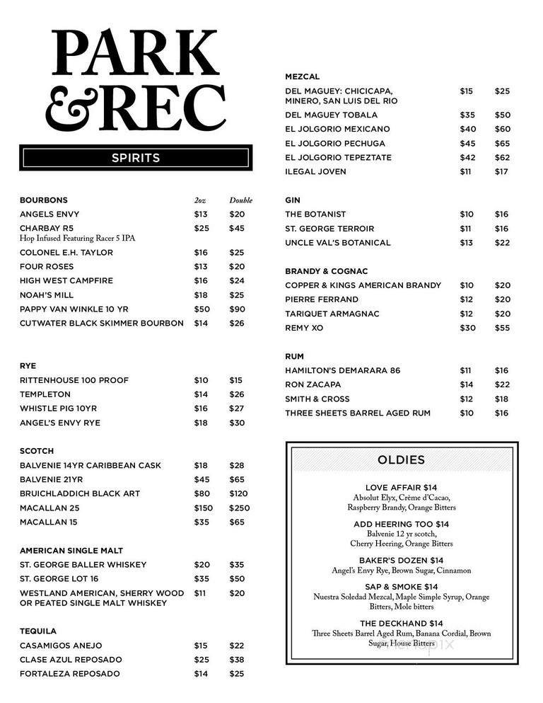 Menu page 2