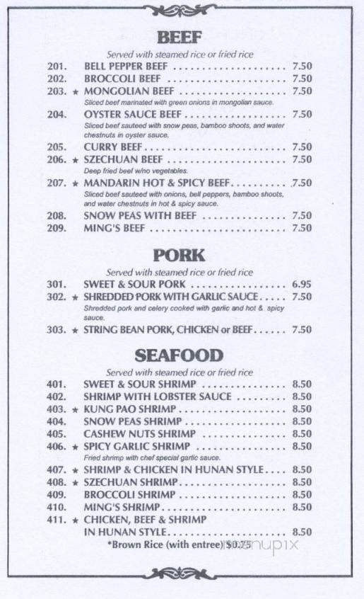 Menu page 2